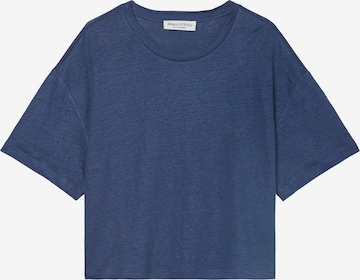 Marc O'Polo Shirt in Blauw: voorkant