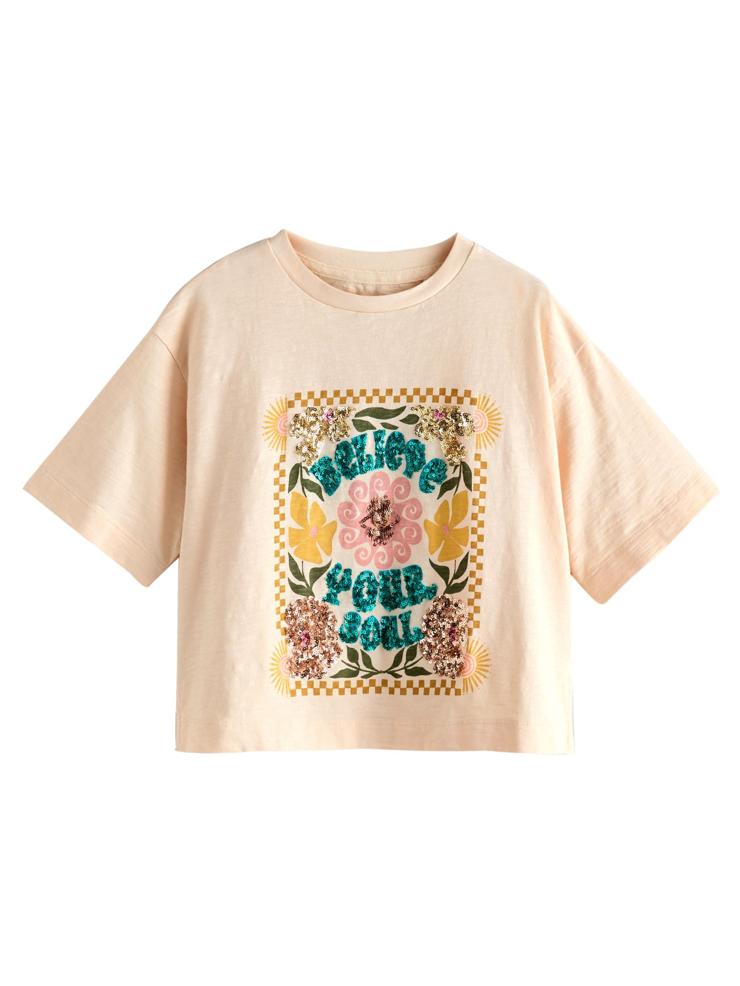 Maglietta di Next in arancione: frontale