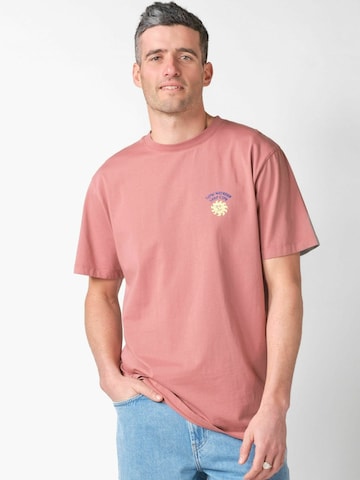 Klitmøller Regular fit Button Up Shirt ' Rainer ' in Pink: front