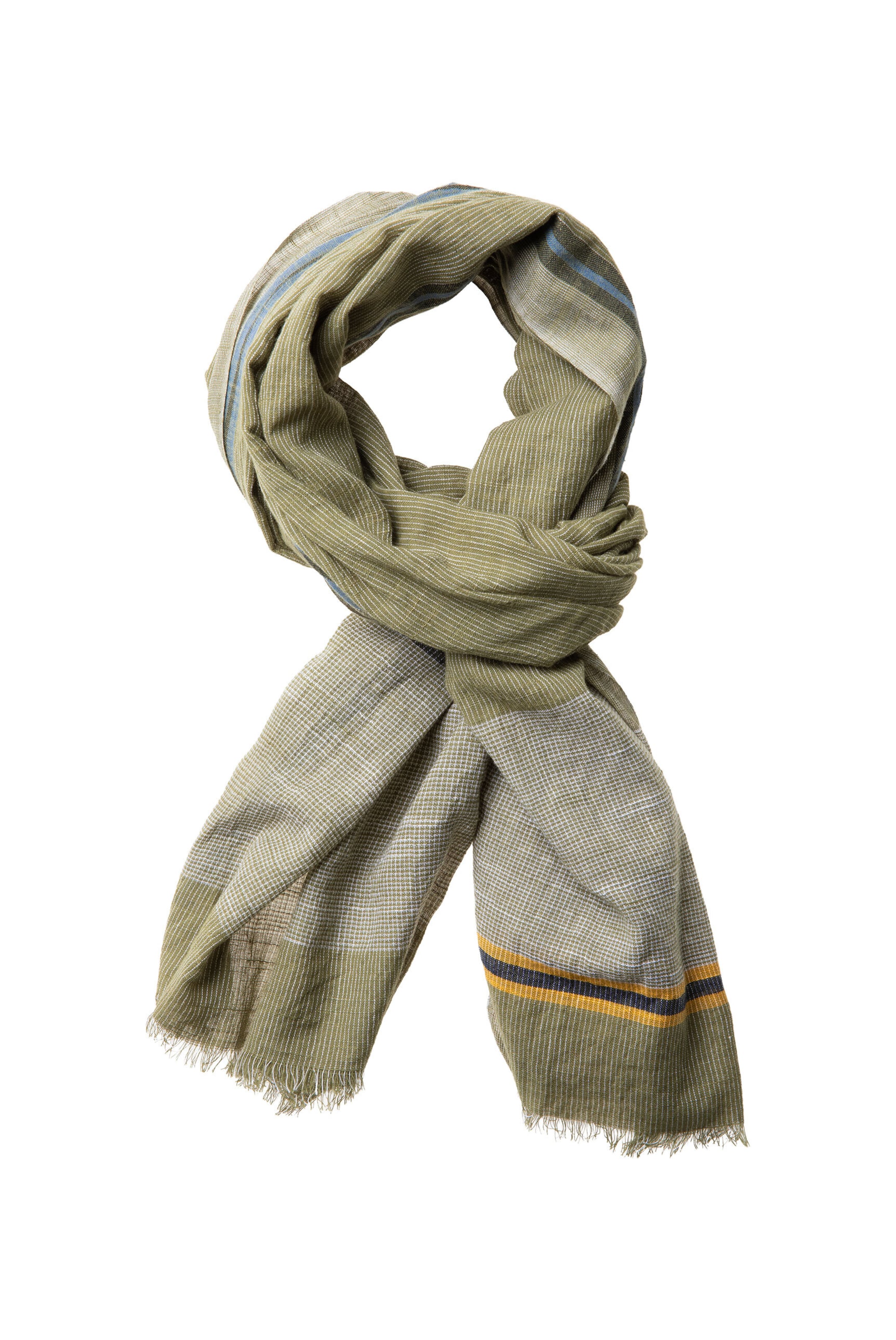 CAMP DAVID Scarf in Green: front