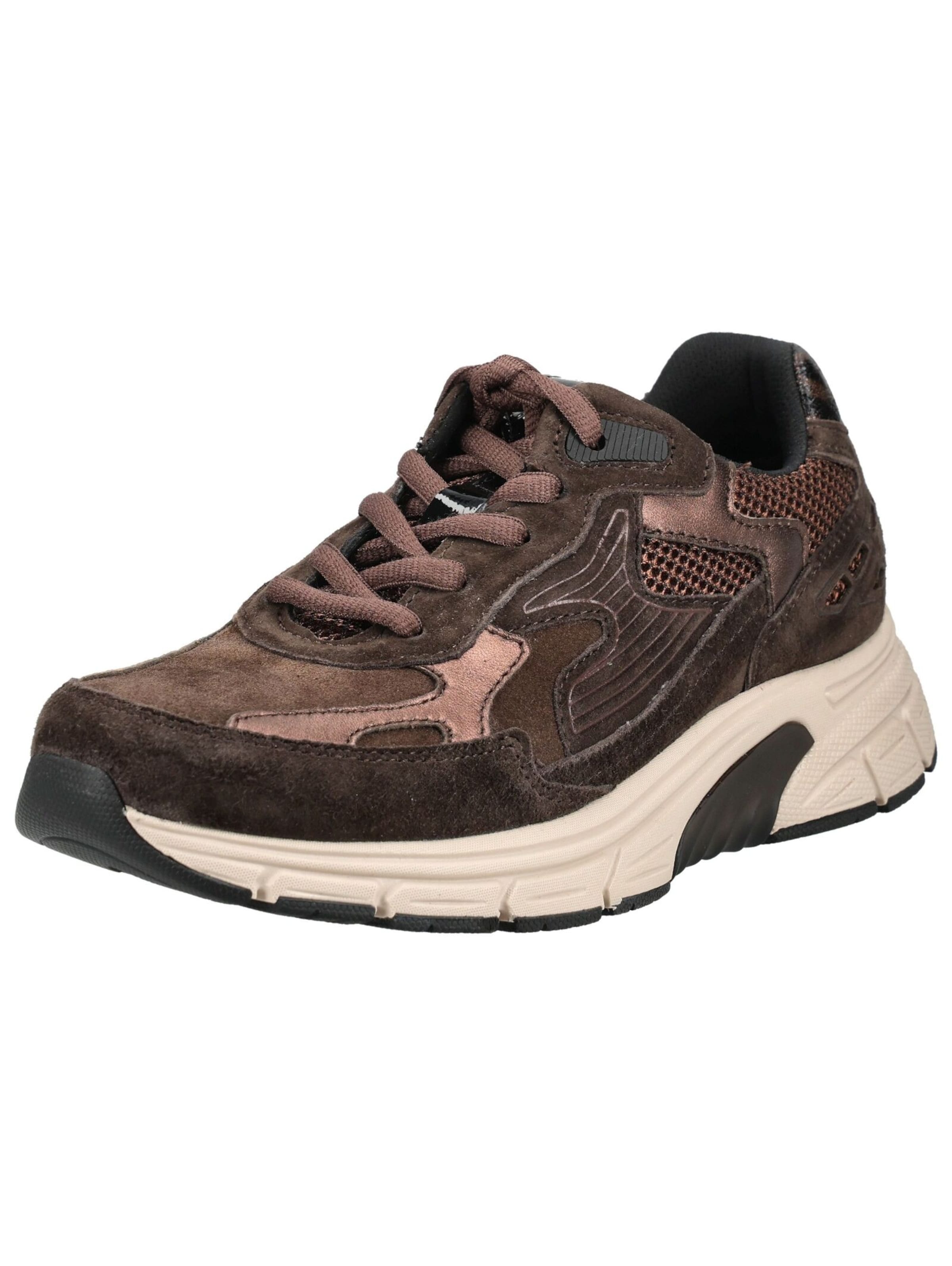 Rollingsoft Sneaker in Braun: Vorderseite