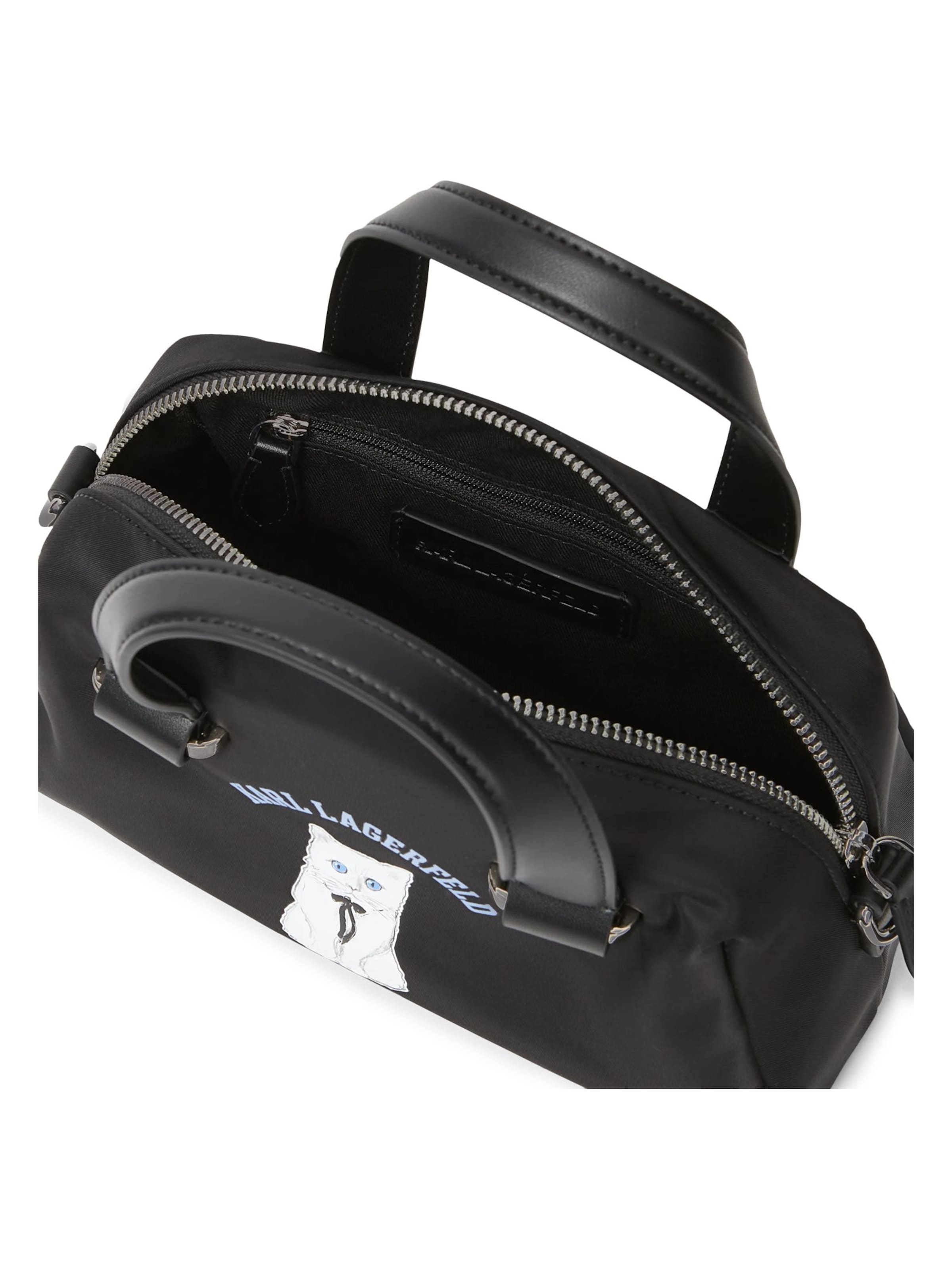 Karl Lagerfeld Schoudertas 'Ikon Choupette' in Zwart