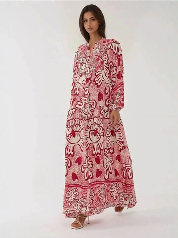 Hiccup Kleid in Rot: Vorderseite