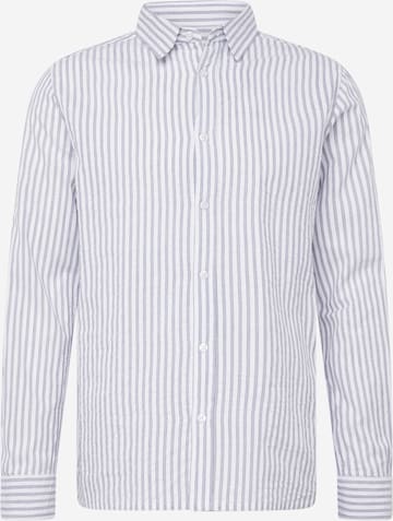 BURTON MENSWEAR LONDON Regular fit Button Up Shirt in White: front