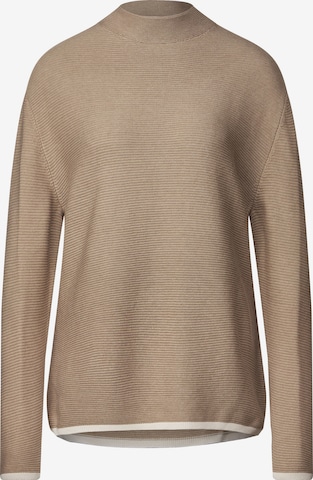 STREET ONE Pullover in Beige: predná strana