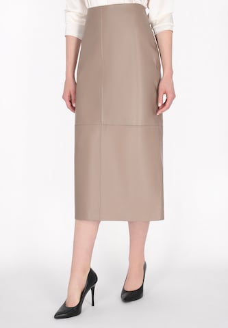 DreiMaster Klassik Rok in Beige: voorkant