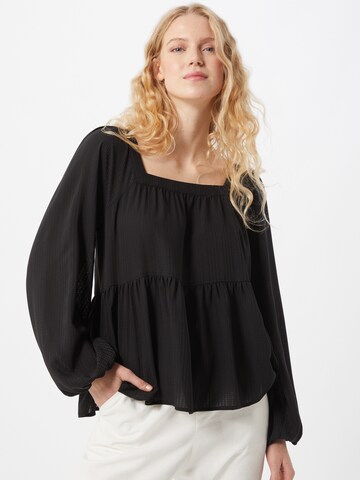 modström Shirt in Schwarz: Vorderseite