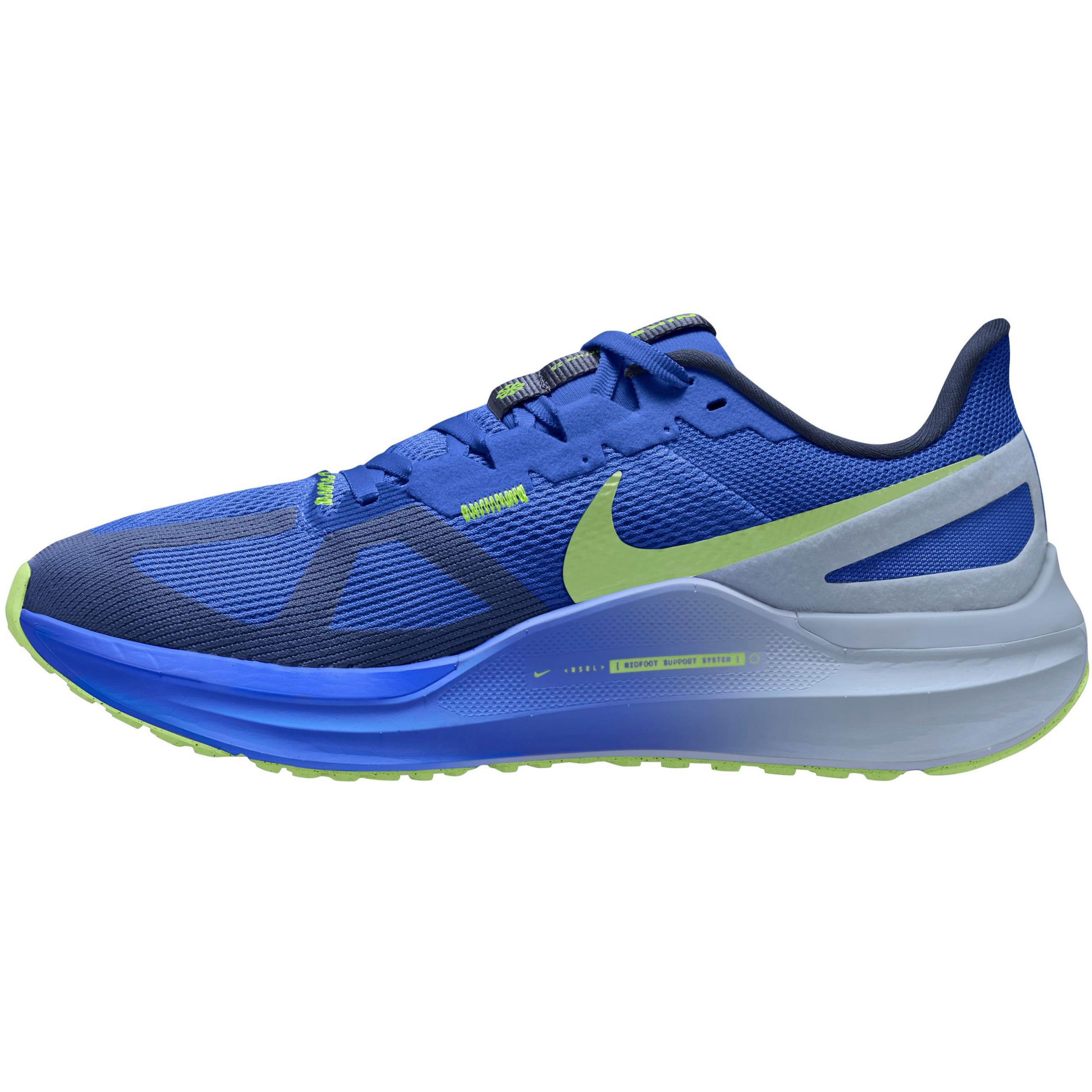 NIKE Laufschuhe 'Air Zoom Structure 25' in Blau: Vorderseite