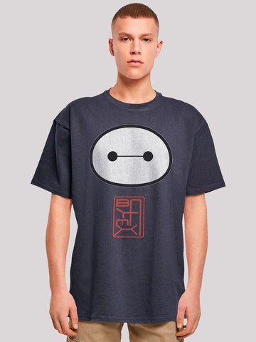 T-Shirt 'Big Hero 6 Baymax' F4NT4STIC en bleu : devant