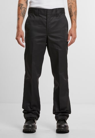 DICKIES Loose fit Pleated Pants '874 Work' in Black: front