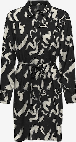 ONLY Платье-рубашка 'ONLNOVA' в Черный: спереди