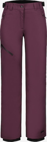 purpurinė ICEPEAK Standartinis Sportinės kelnės 'Curlew': priekis