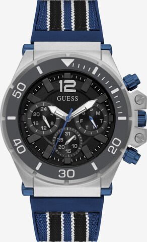 GUESS Analoog horloge ' PILOT ' in Blauw