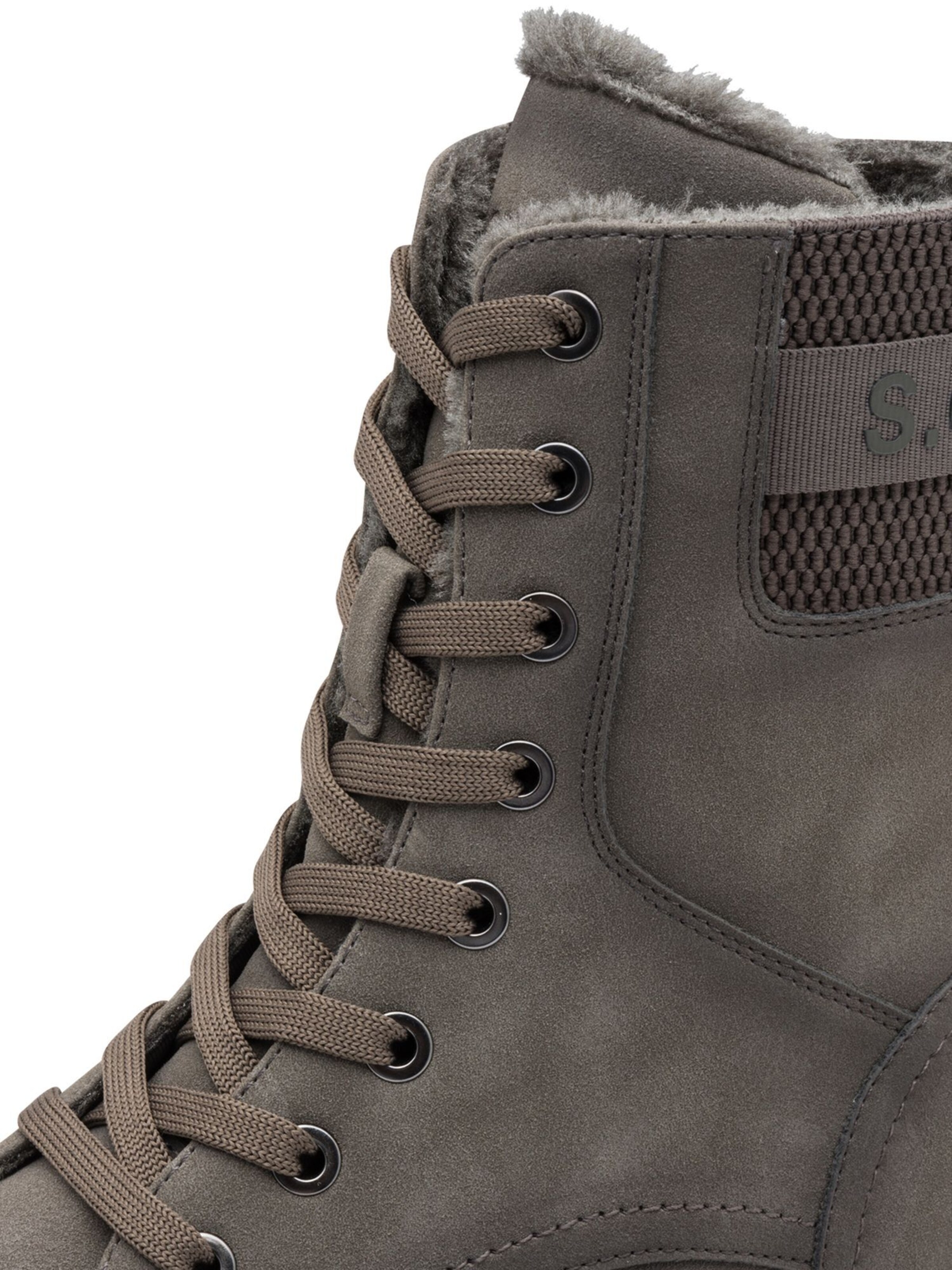 s.Oliver Veterlaarsjes in Grijs