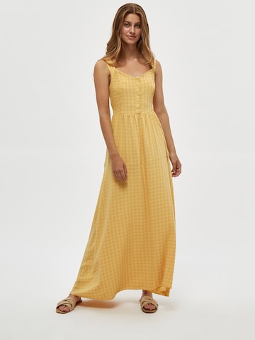 DESIRES Summer Dress in Yellow: front