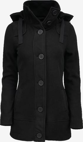 Brandit Флисовая куртка в Черный: спереди
