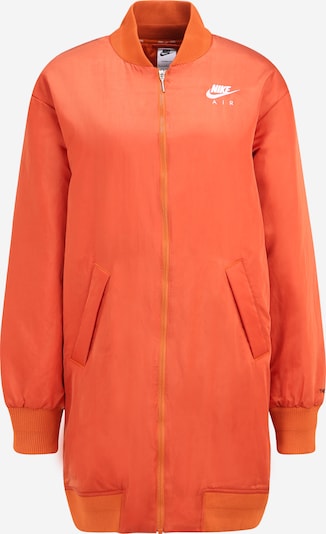 Nike Sportswear Starpsezonu jaka, krāsa - oranžs / balts, Preces skats
