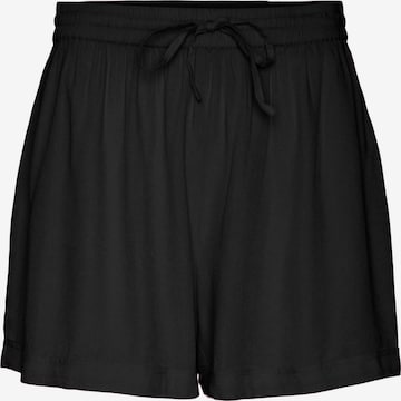 Vero Moda Tall - regular Pantalón 'Bumpy' en negro: frente