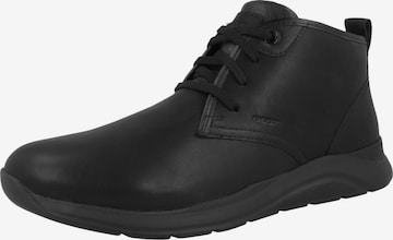 GEOX Lace-Up Boots in Black: front