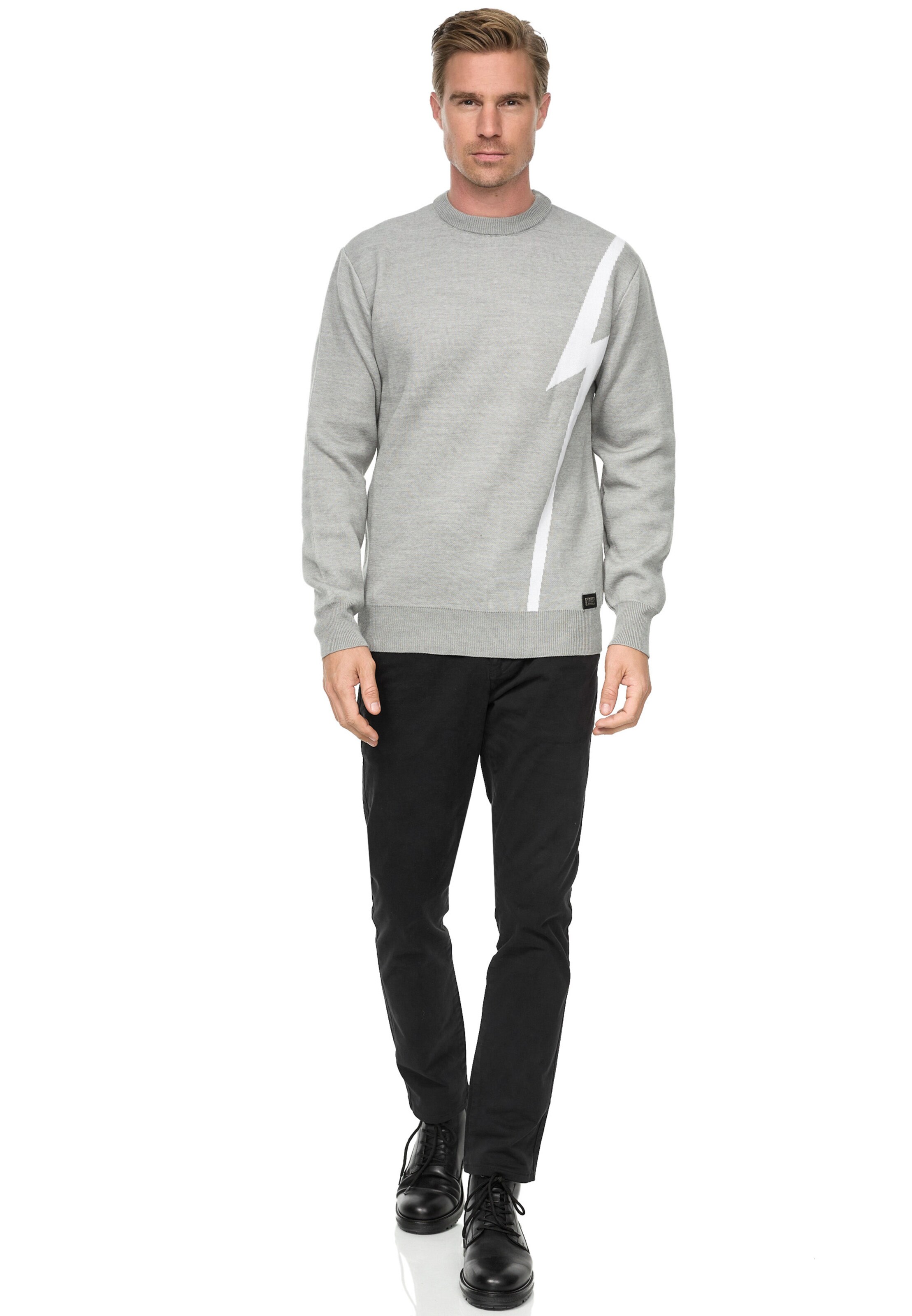 Rusty Neal Sweater in Grey