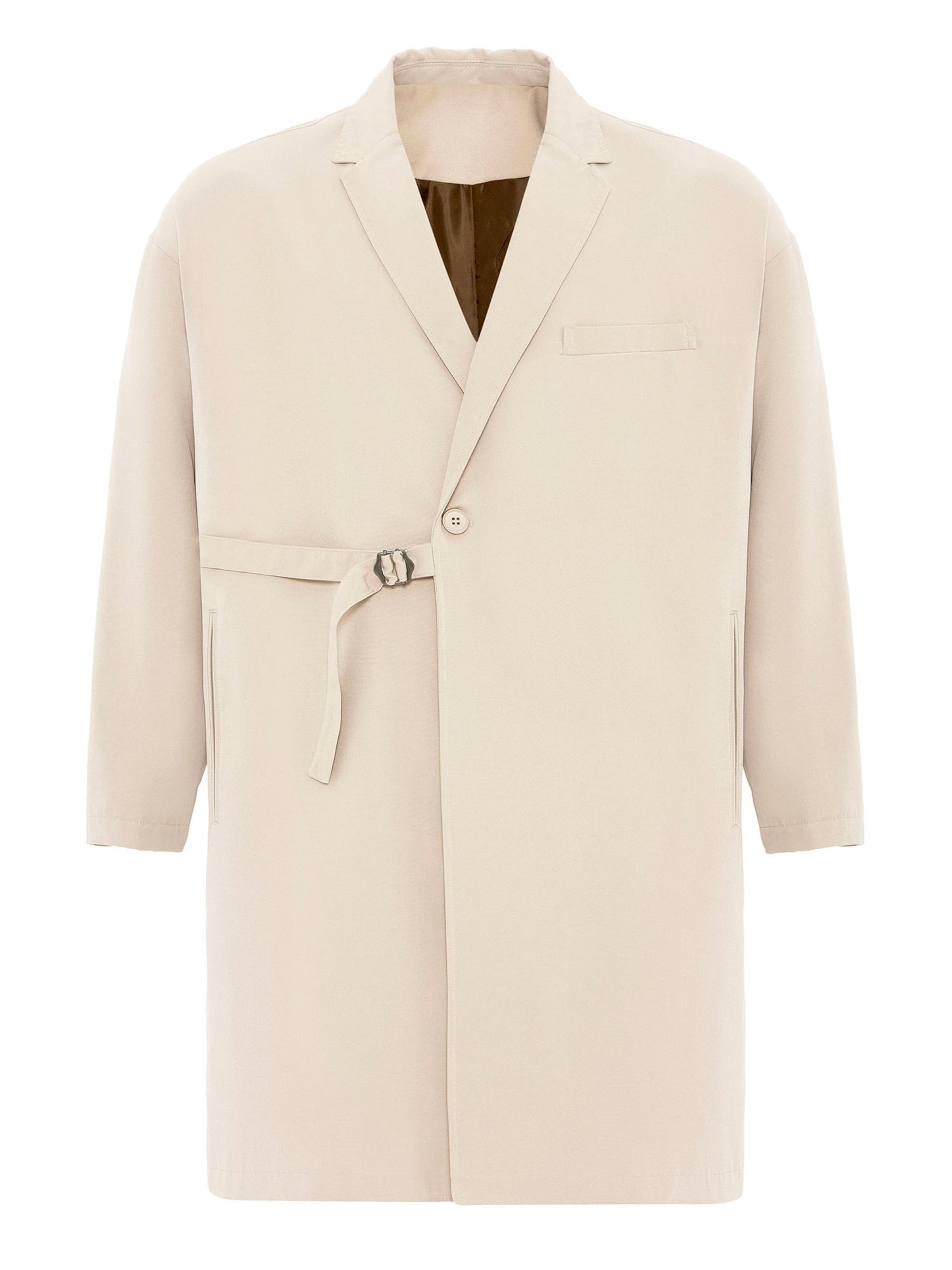 Antioch Демисезонное пальто в Бежевый: спереди