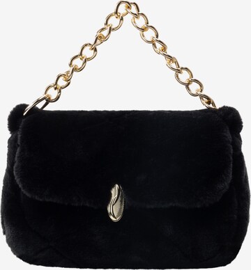 faina Shoulder Bag in Black: front