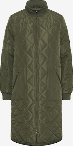 Kaffe Wintermantel 'Villa' in Grün: Vorderseite