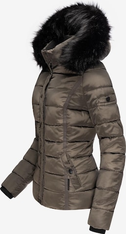 NAVAHOO Зимняя куртка 'Miamor' в Серый