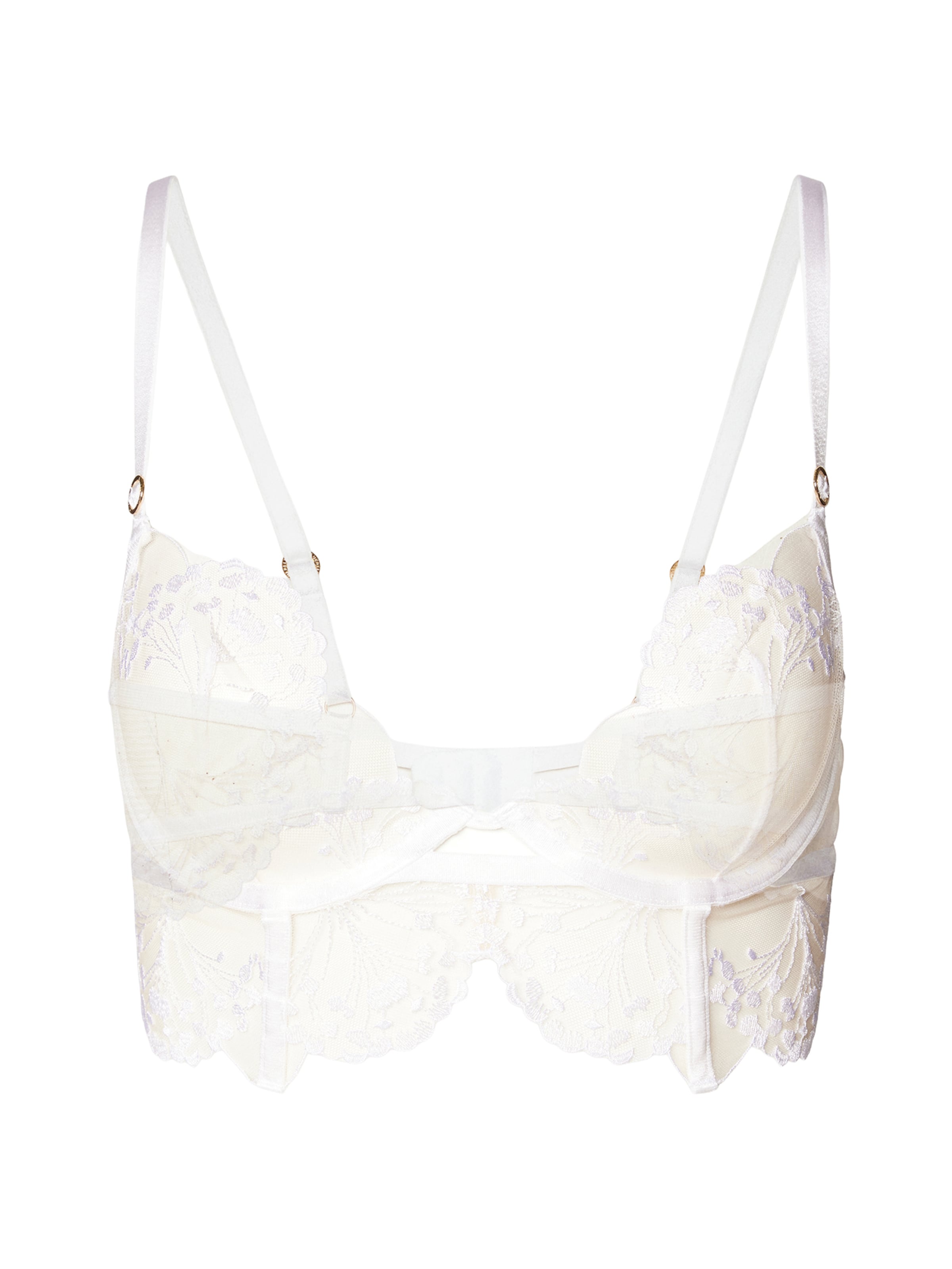 Bluebella T-shirt Bra 'Marisa' in White: front
