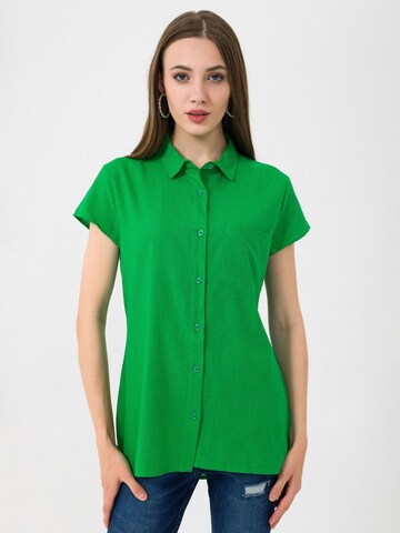 Daniel Hills Bluza | zelena barva: sprednja stran