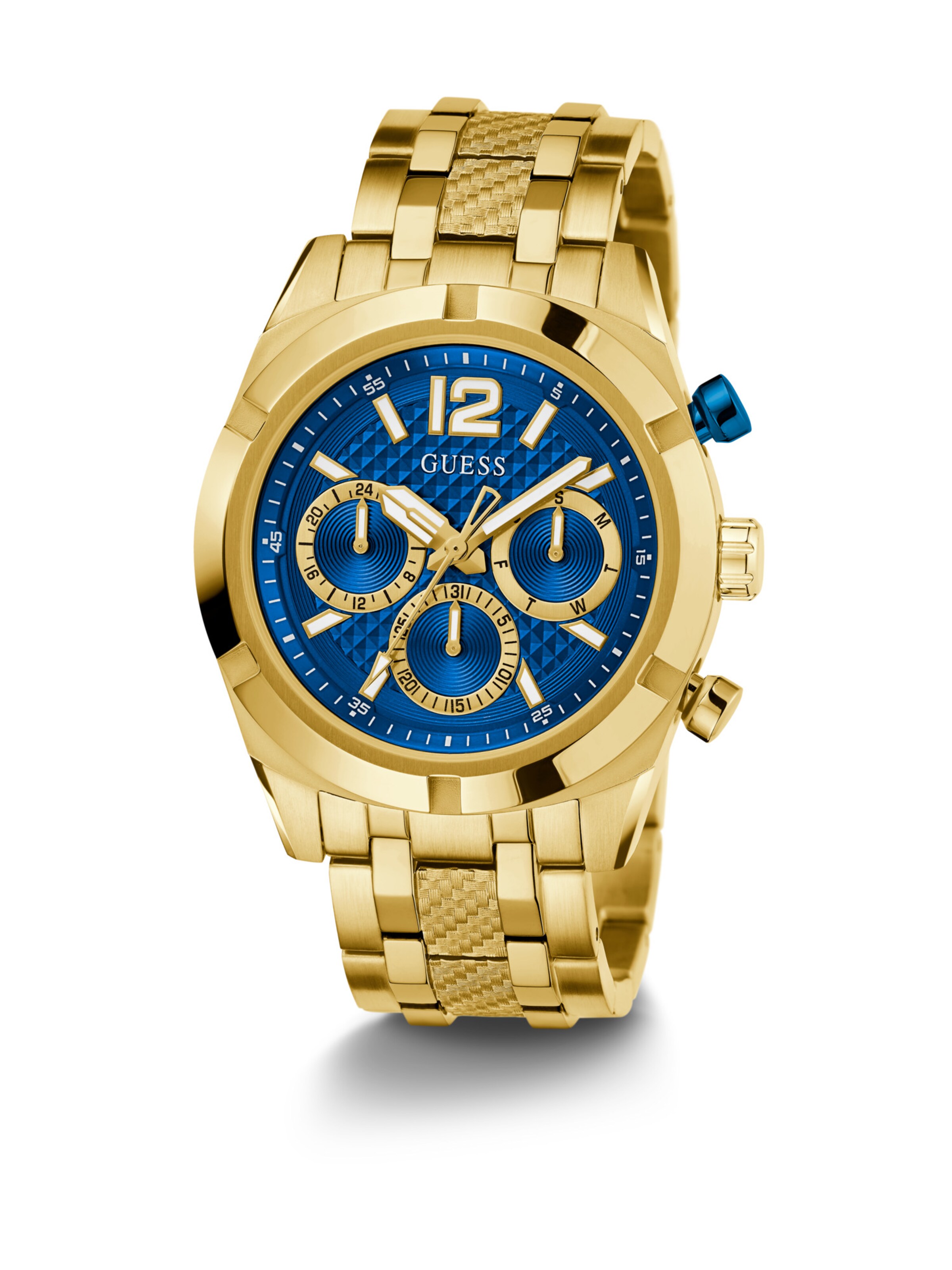 Orologio analogico 'Resistance' di GUESS in oro: frontale