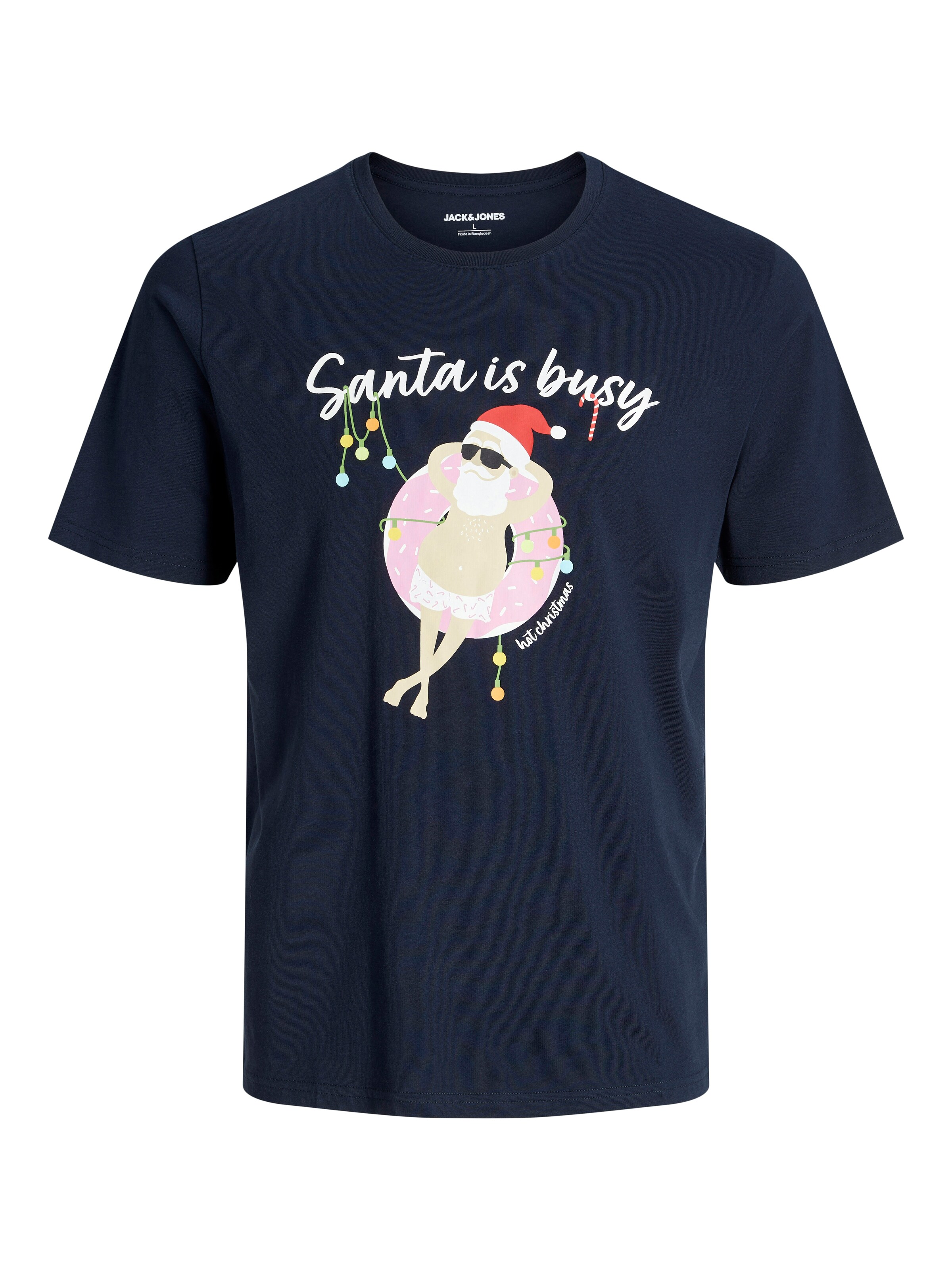 Jack & Jones Plus Shirt in Blue: front