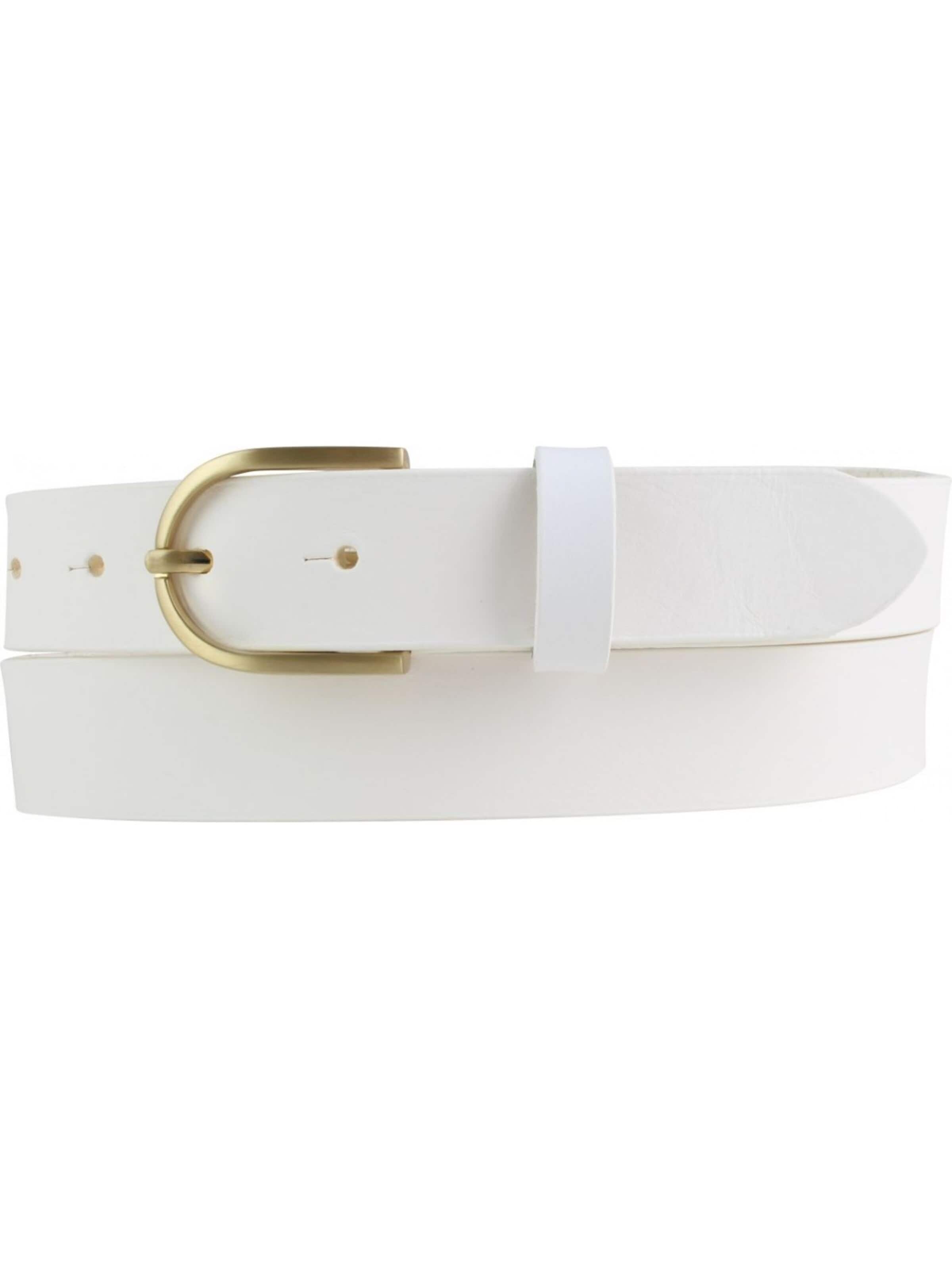 BELTINGER Belt 'Fermoa' in White: front