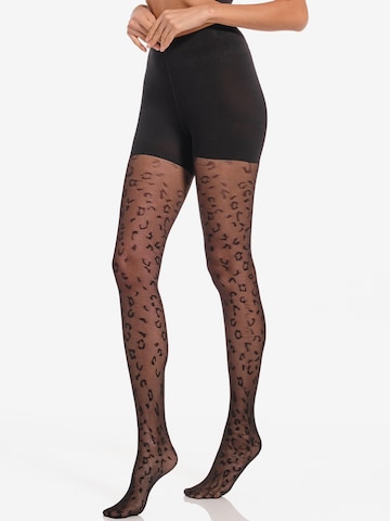 Ștrampeni fini de la MAGIC Bodyfashion pe negru: față