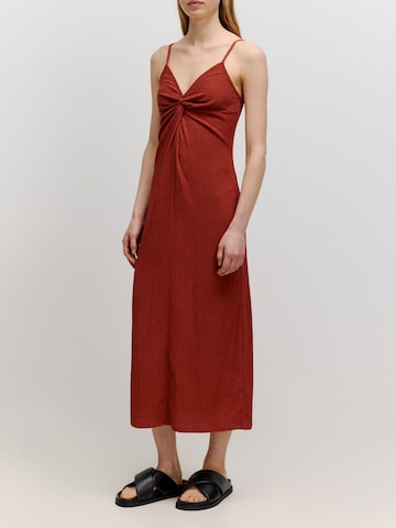 EDITED فستان 'Juna' بلون أحمر: الأمام