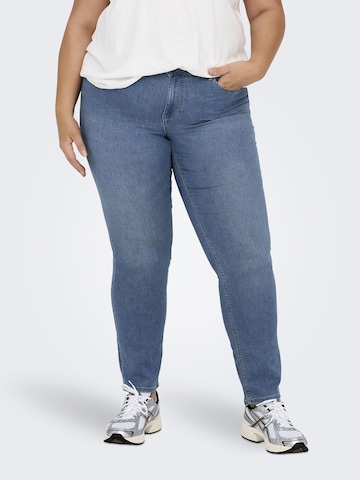 ONLY Carmakoma Regular Jeans 'CARHIRIS' in Blauw: voorkant