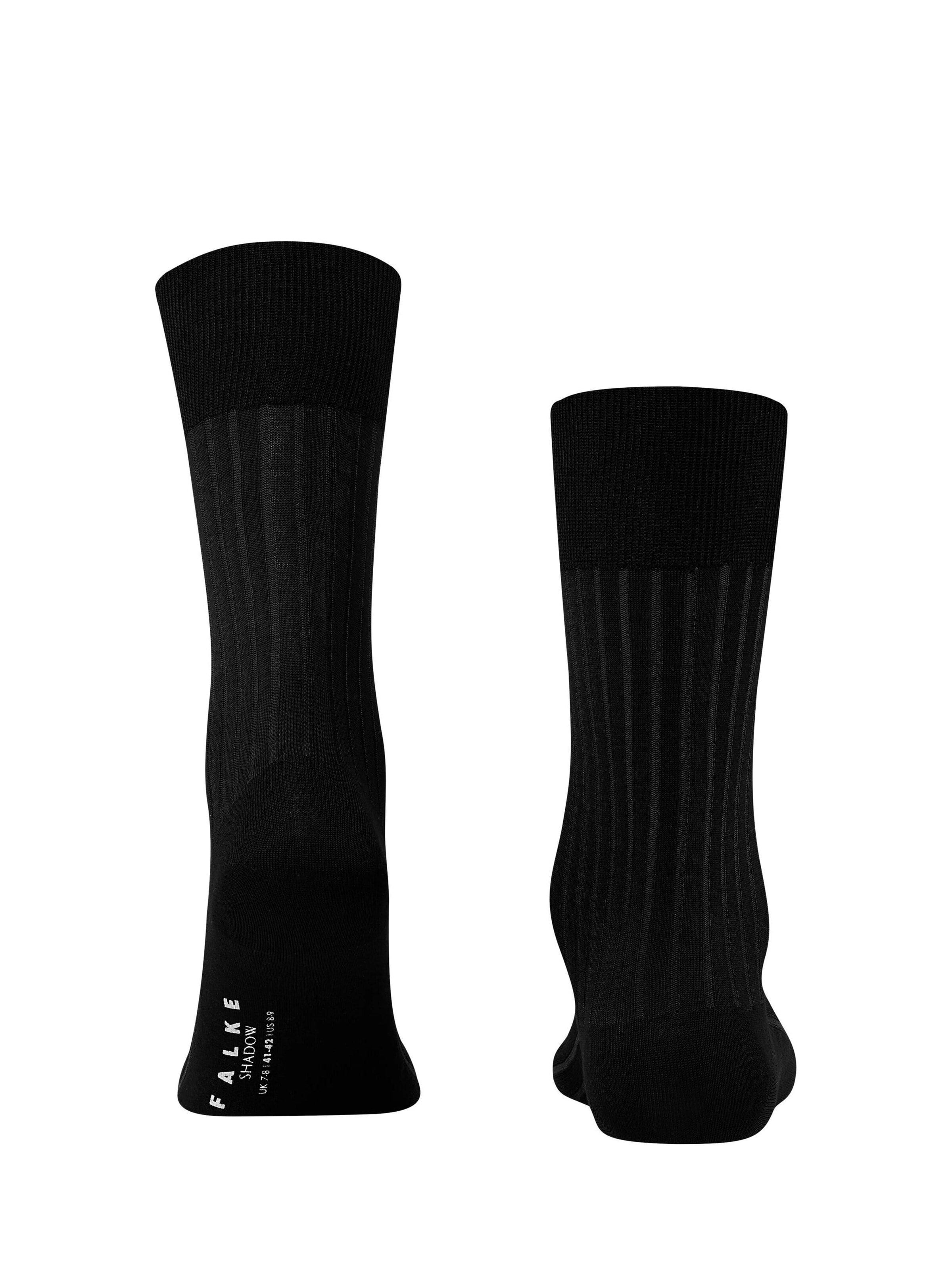 FALKE Socken 'Shadow'‌‌‌‌‌‌‌ in Schwarz