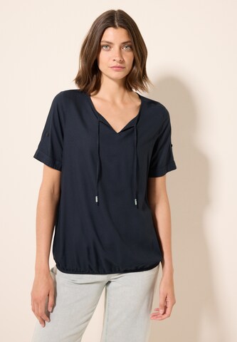 CECIL Bluse in Blau: Vorderseite