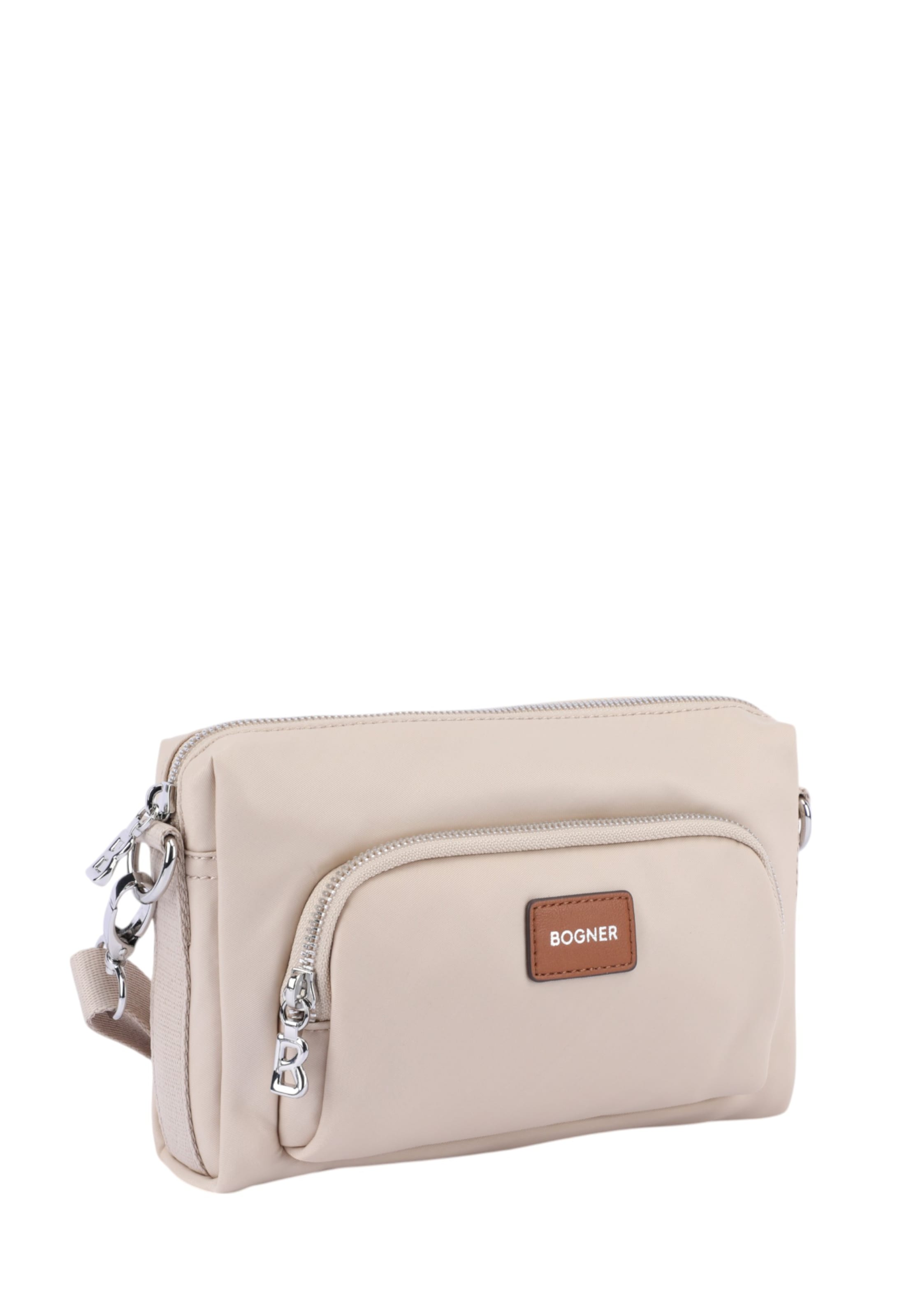 BOGNER - Mala de ombro 'Fully 1.0 Pukie' em cinzento