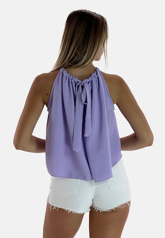 Chemisier Elara en violet