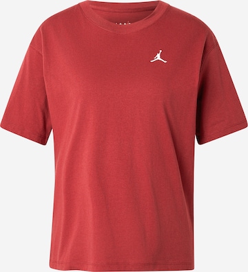 Jordan T-shirt 'ESSEN CORE 23' i röd: framsida