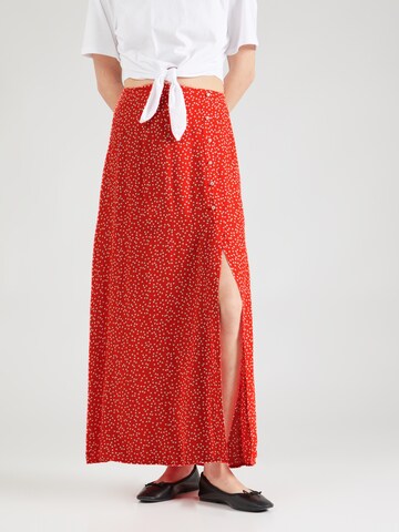 PIECES Skirt 'SUI' in Red: front