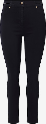 Ulla Popken Jeggings in Zwart: voorkant