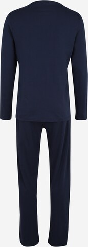 GUESS Hosszú pizsama 'DERRICK' - kék