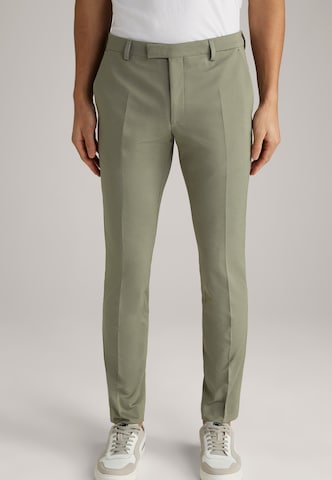 Coupe slim Pantalon à plis 'Gun-J6' JOOP! en vert : devant