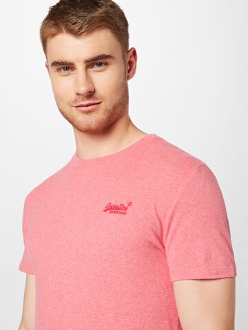 Superdry Shirt 'ESSENTIAL' in Pink