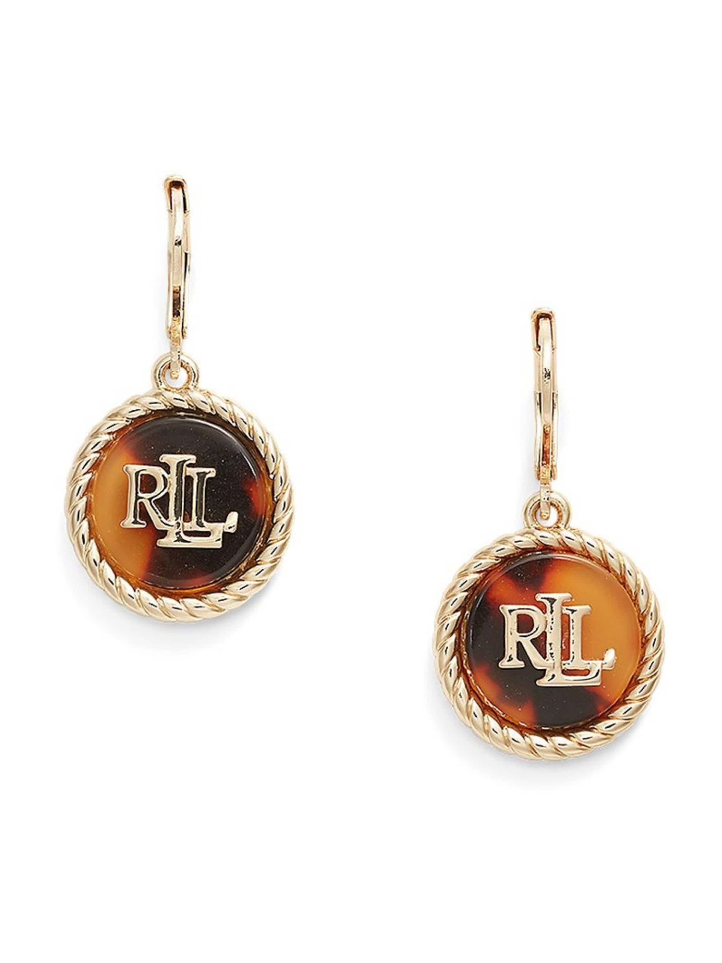 Lauren Ralph Lauren Серьги в Золотой: спереди