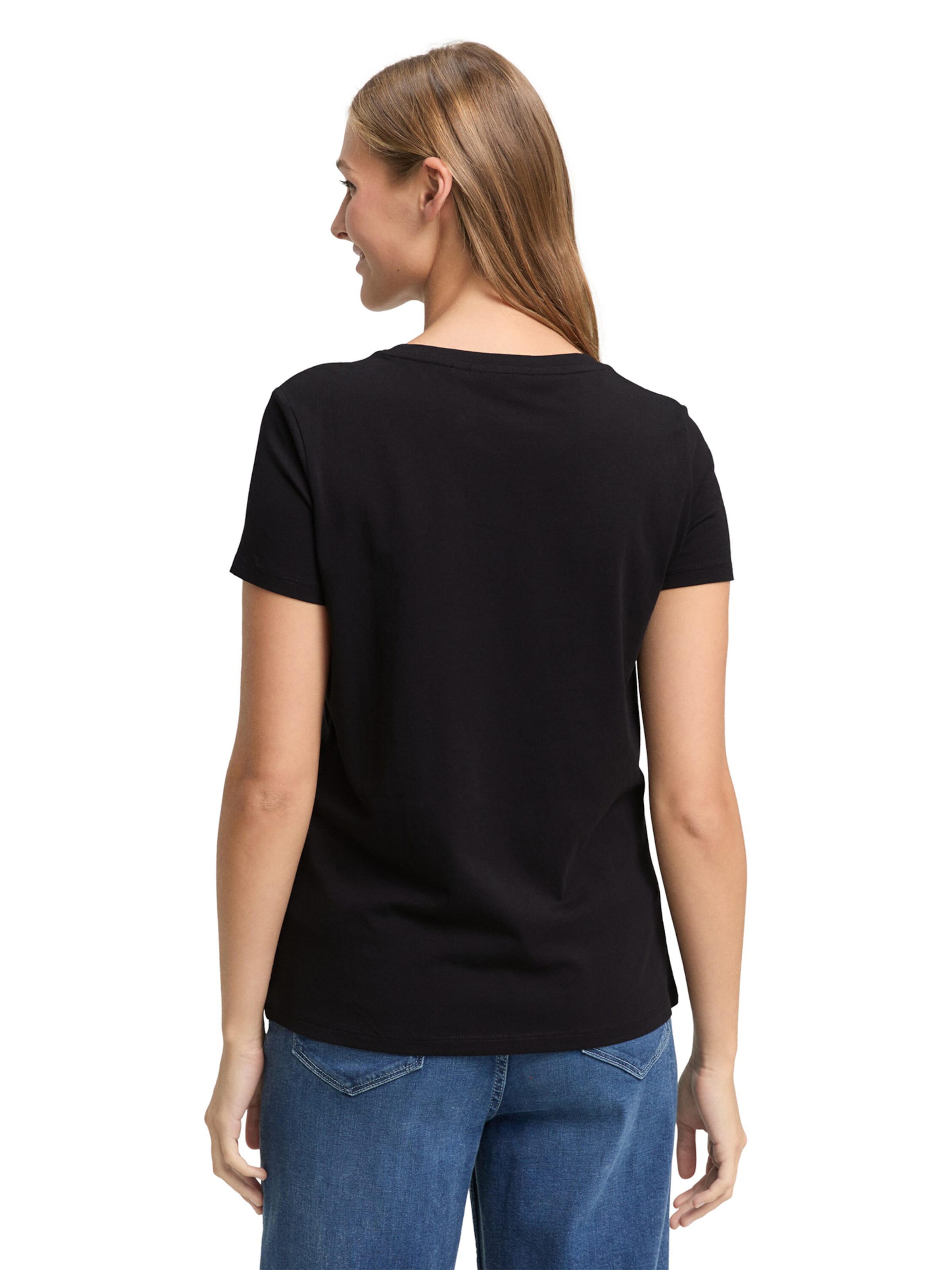 TOM TAILOR DENIM - Camisa em preto