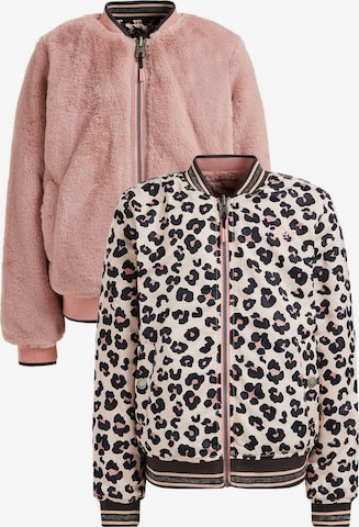 WE Fashion Between-Season Jacket in Pink: front