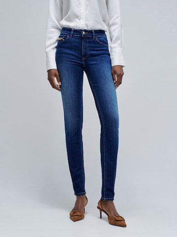 Skinny Jean 'Destiny' Salsa Jeans en bleu : devant